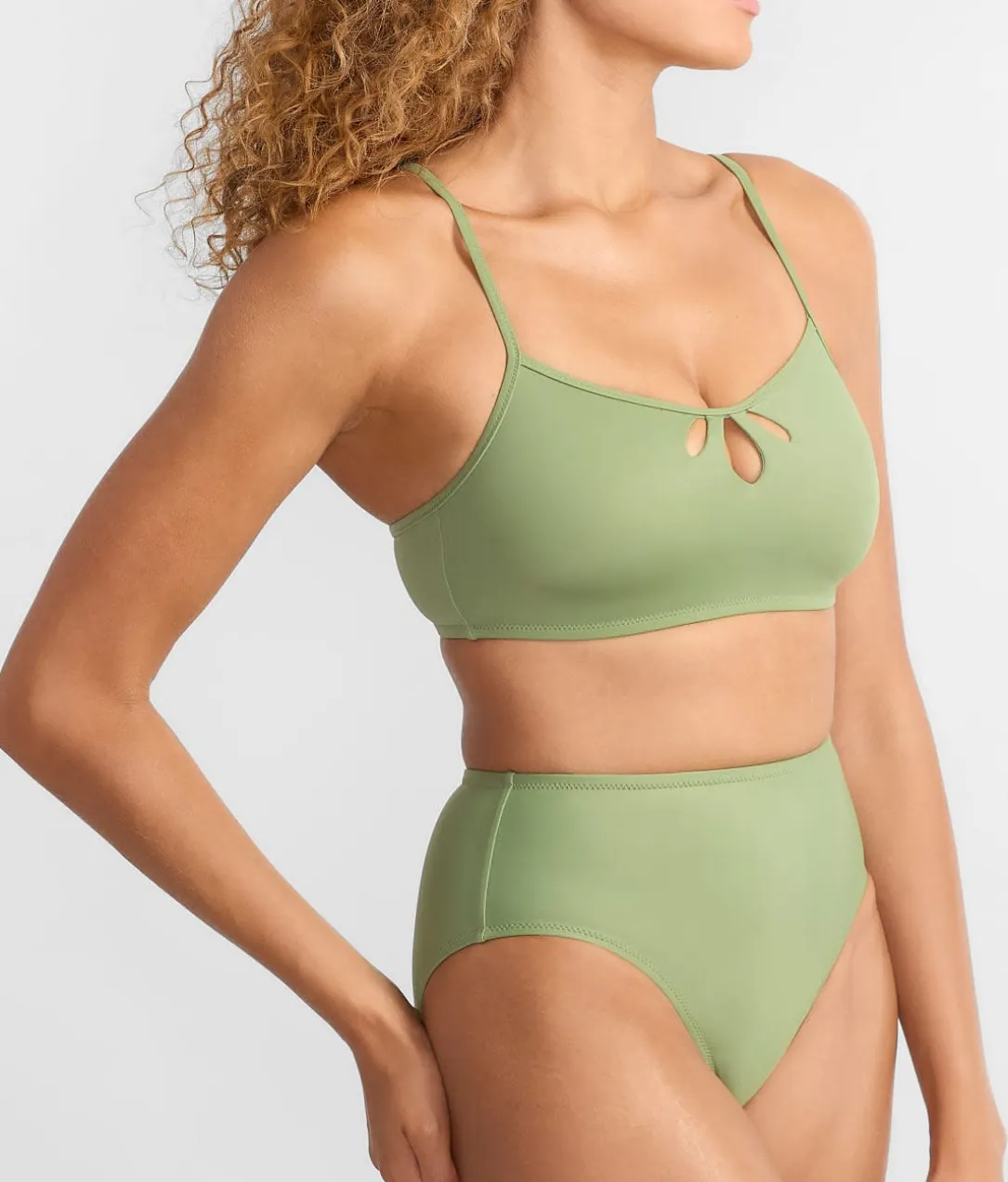 Cut-Out Bikini Top