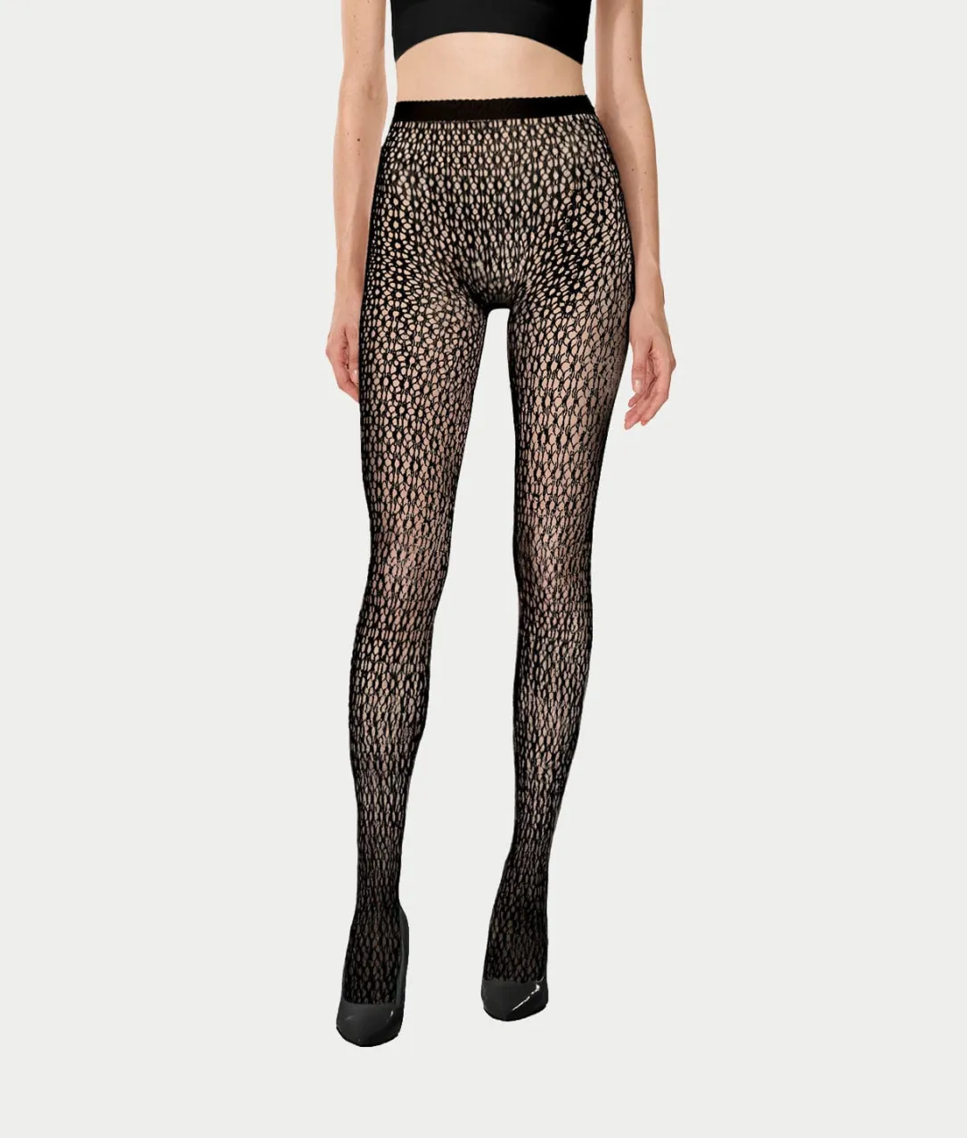 Daisy Net Tights