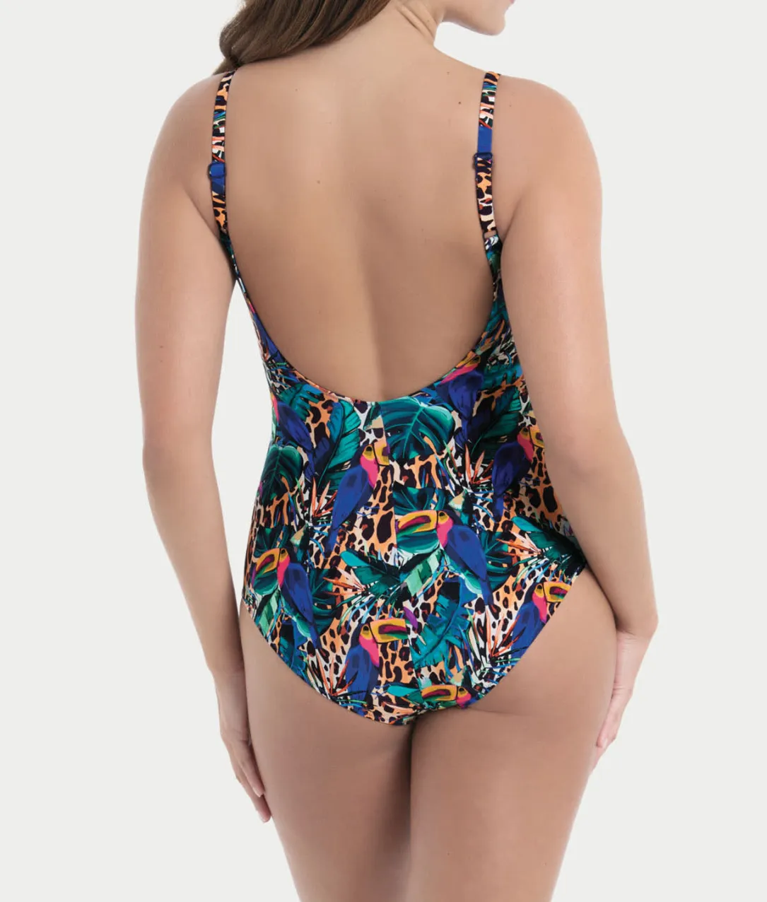 Deep Jungle Mona Underwire One-Piece