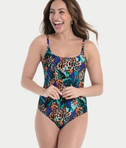 Deep Jungle Mona Underwire One-Piece