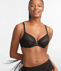 Devote Side Support Plunge Bra