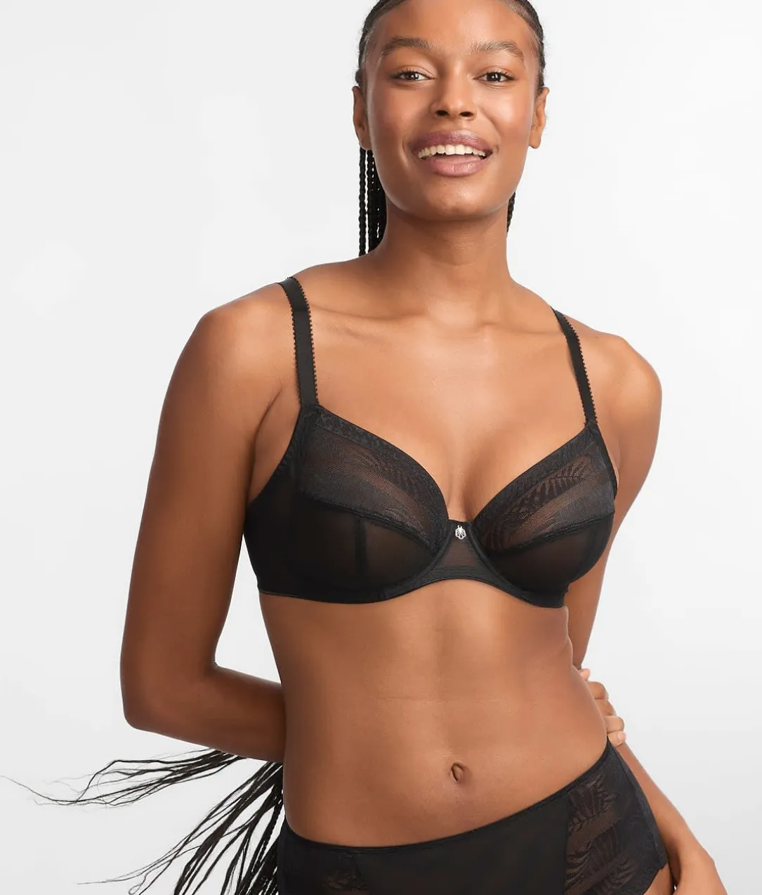 Devote Side Support Plunge Bra