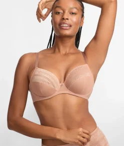 Devote Side Support Plunge Bra