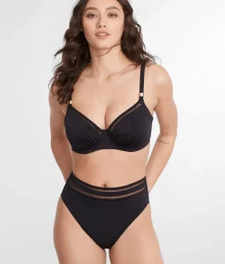 East Hampton High-Waist Bikini Bottom