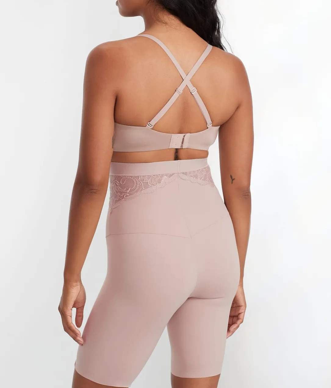 Eco Lace High-Waist Thigh Slimmer