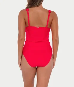 Elsie Underwire Wrap Tankini Top