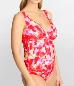 Elsie Underwire Wrap Tankini Top