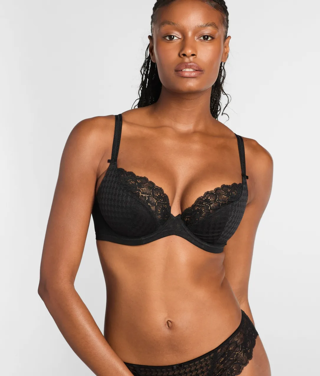 Envy Plunge Stretch Lace Bra