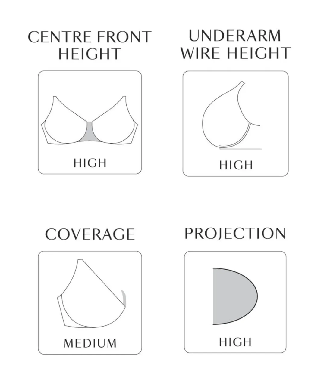 Esme Balcony Side Support Bra