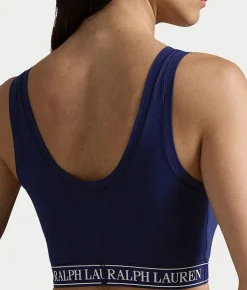 Essentials Cropped Tank Bra