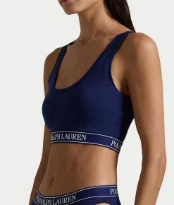 Essentials Cropped Tank Bra