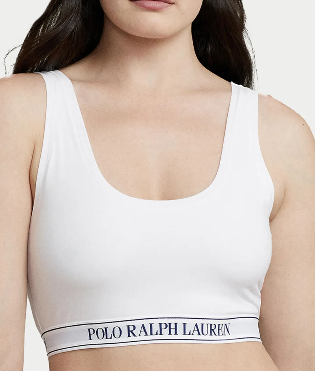 Essentials Cropped Tank Bra