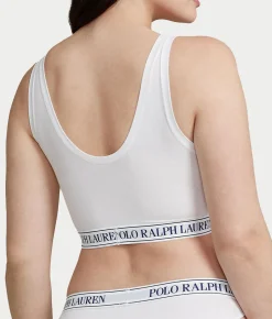 Essentials Cropped Tank Bra