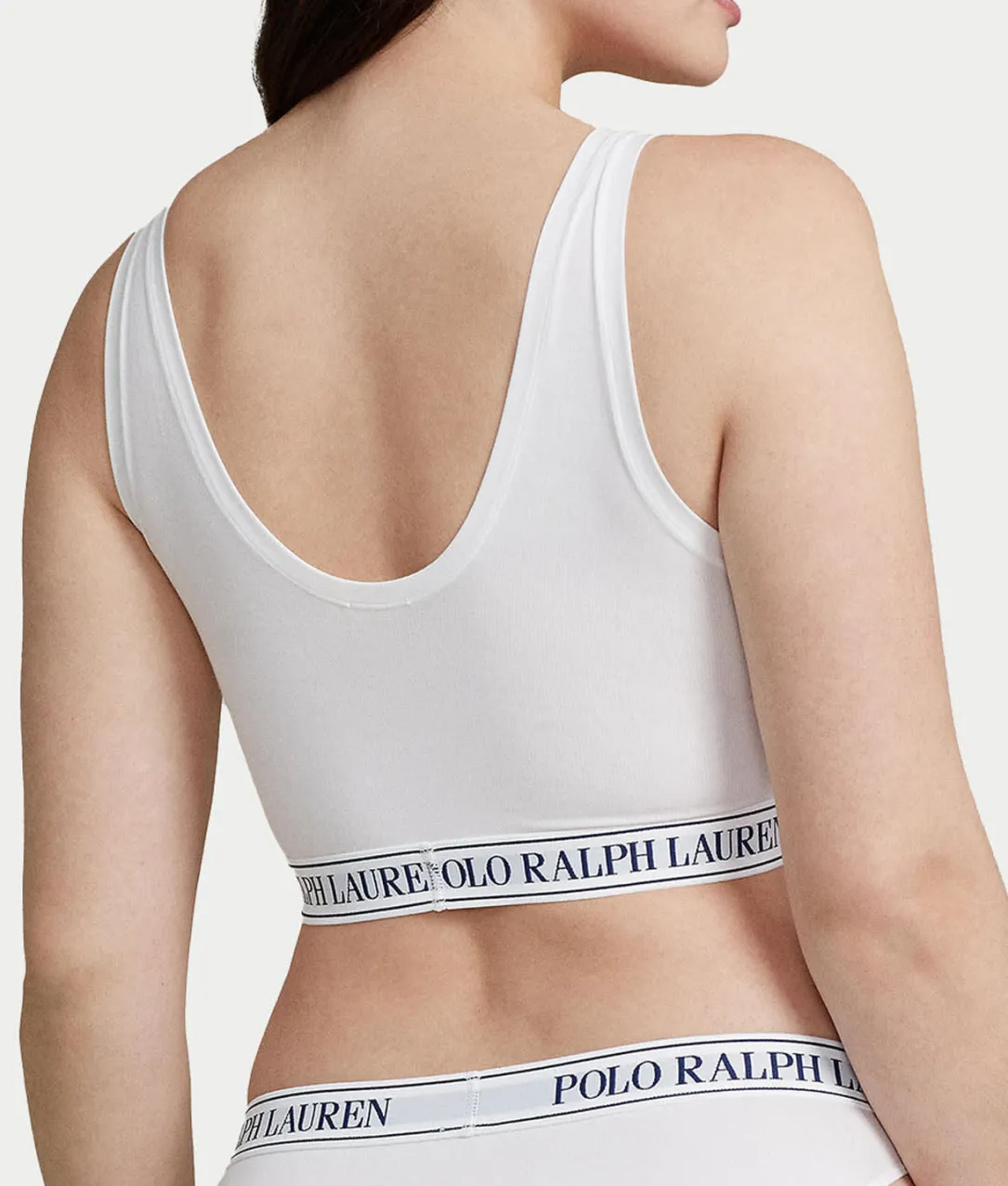 Essentials Cropped Tank Bra