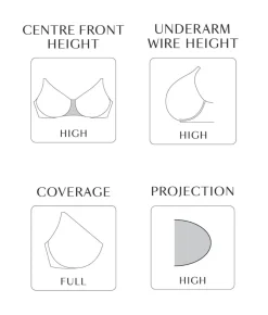 Estel Plunge Side Support Bra