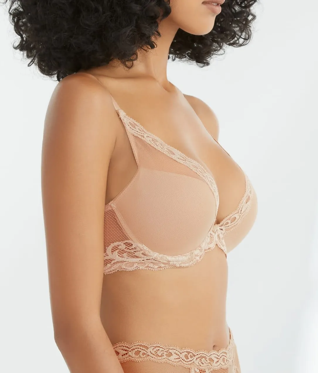 Feathers Plunge Bra