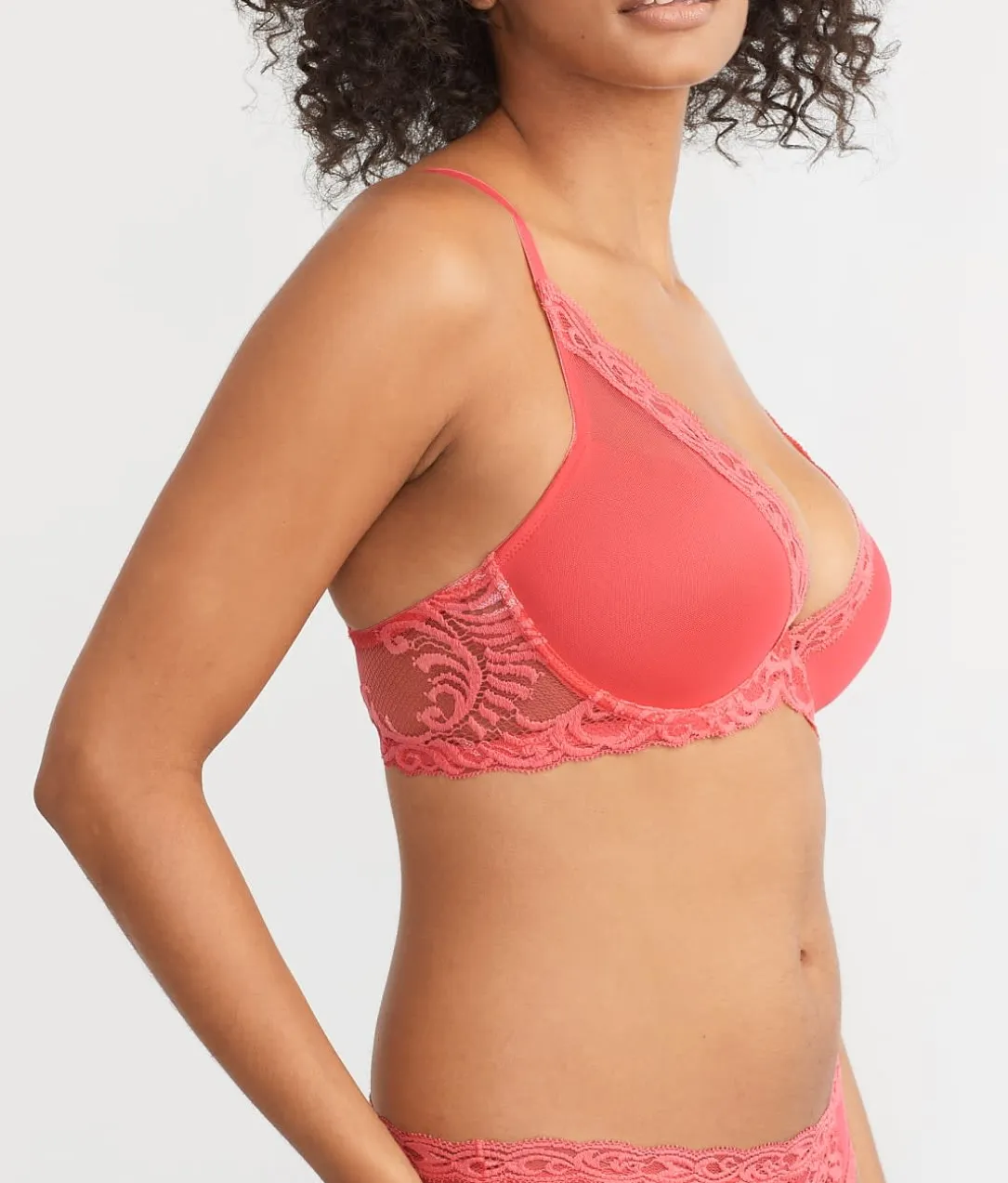 Feathers Plunge Bra