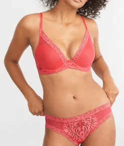 Feathers Plunge Bra