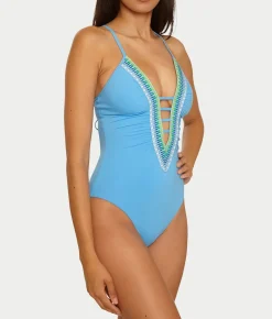 Fiesta Plunge One-Piece