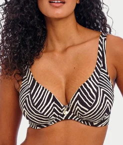 Fiji Falls High Apex Bikini Top