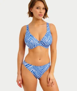 Fiji Falls High Apex Bikini Top