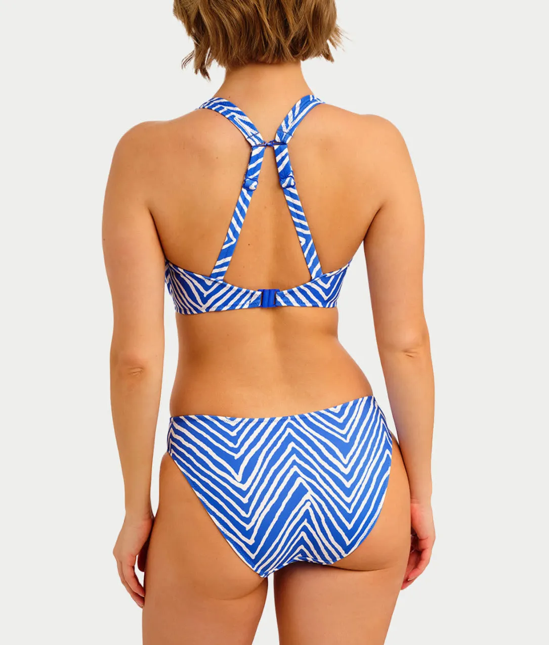 Fiji Falls High Apex Bikini Top