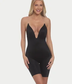 Firm Control Unity Low Back Mid-Thigh Shaping Bodysuit