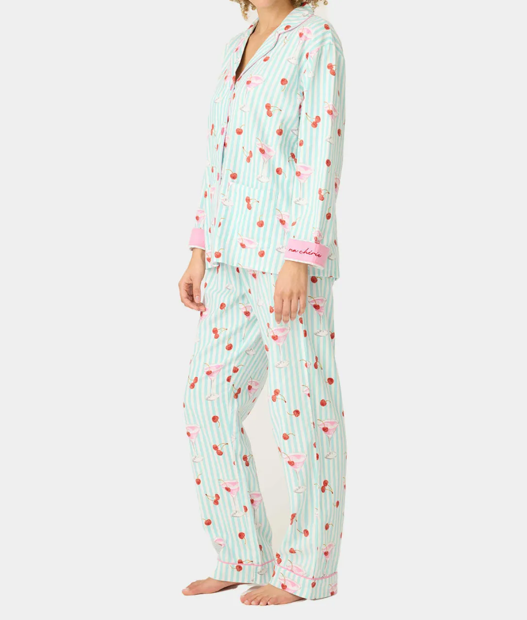 Flannel 3-Piece Pajama Set