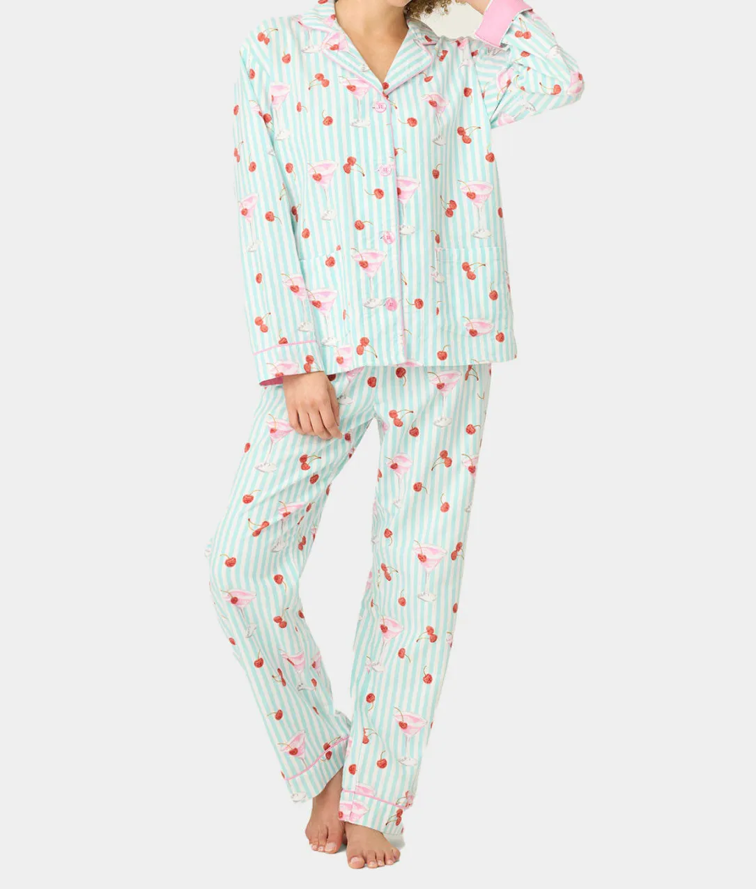 Flannel 3-Piece Pajama Set
