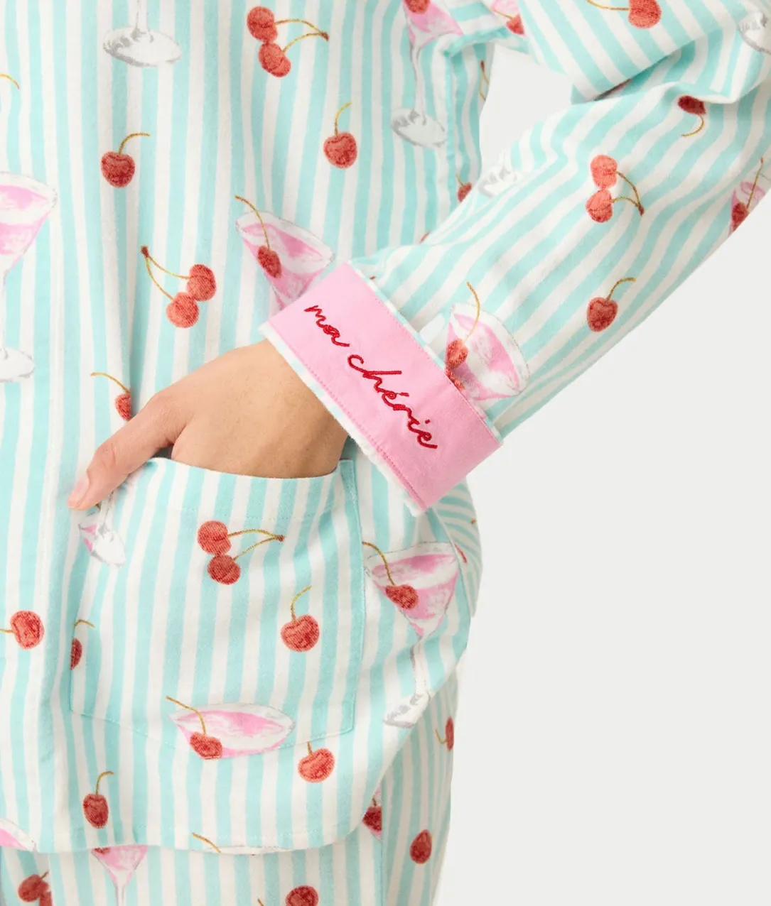 Flannel 3-Piece Pajama Set