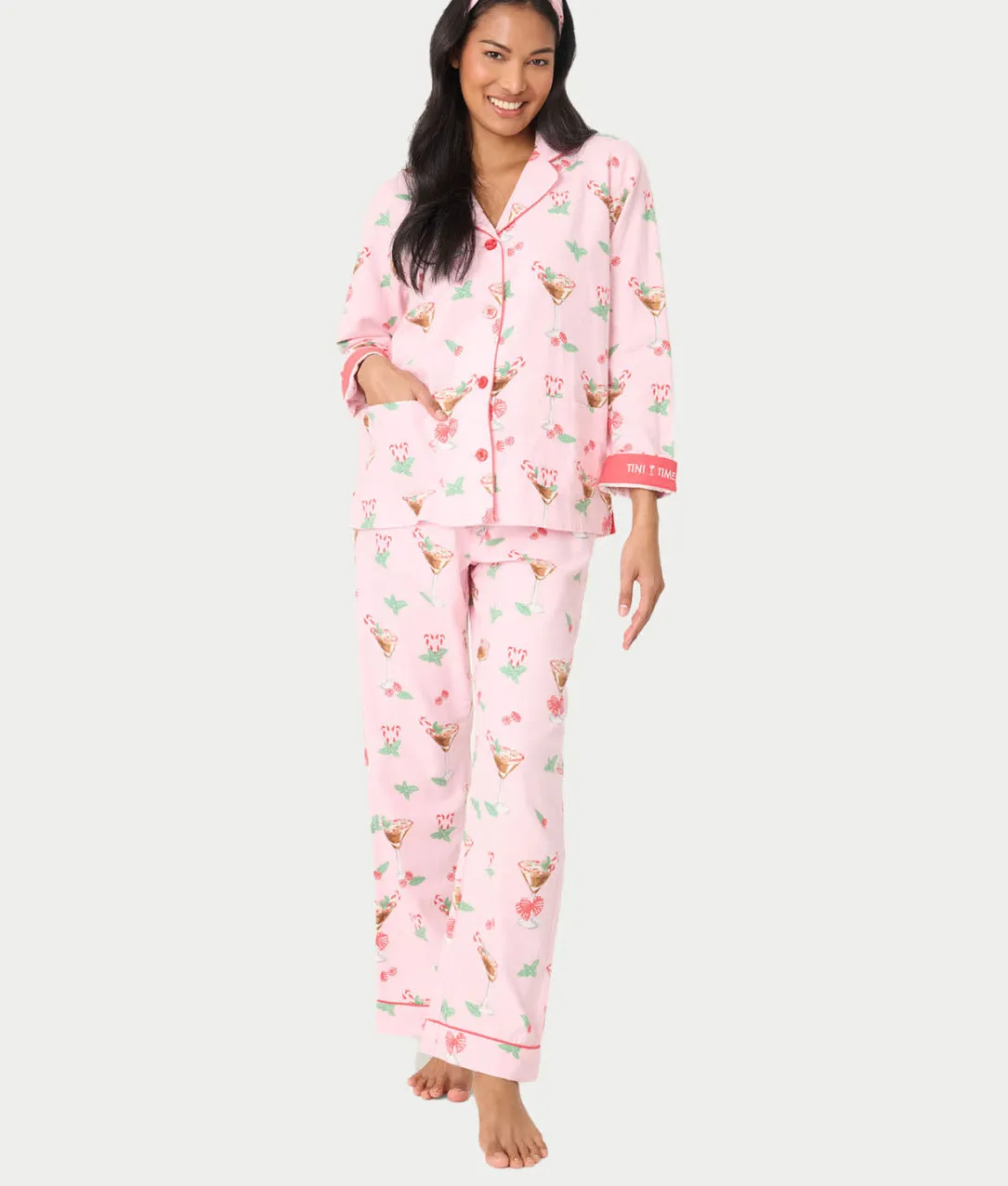 Flannel 3-Piece Pajama Set