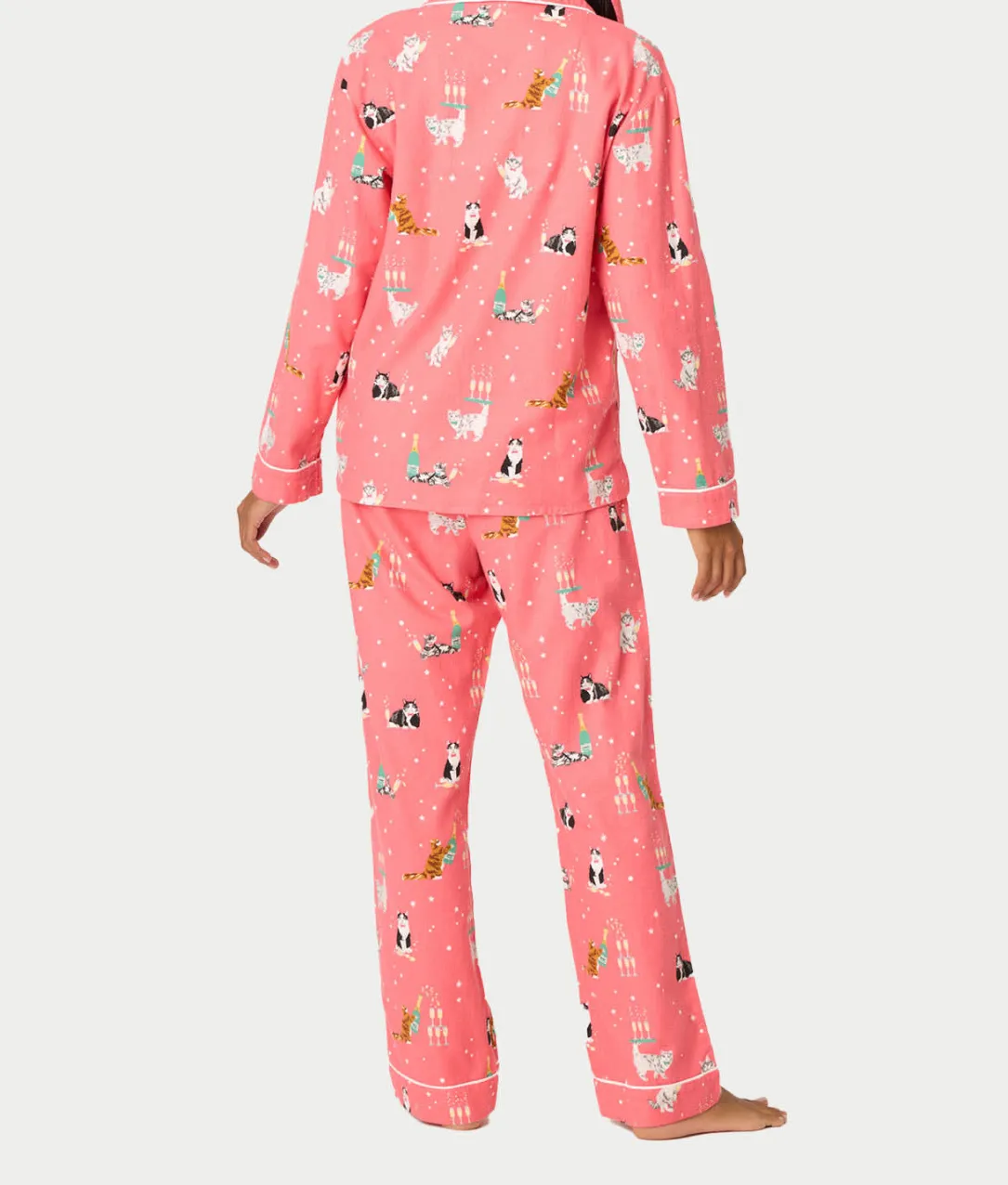 Flannel 3-Piece Pajama Set