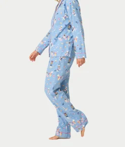 Flannel 3-Piece Pajama Set