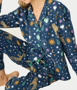 Flannel 3-Piece Pajama Set