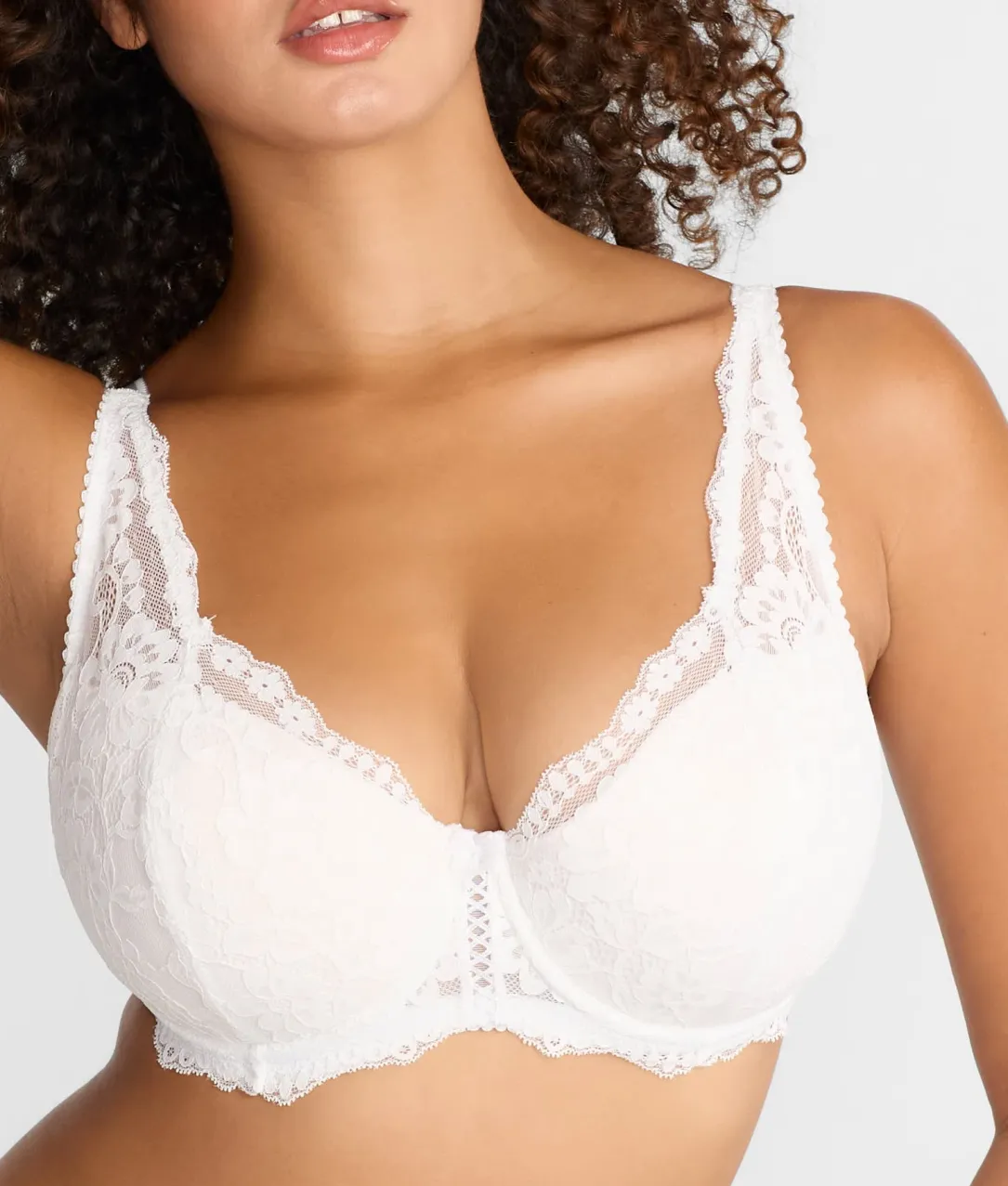 Fleur Lightly Padded High Apex Bra