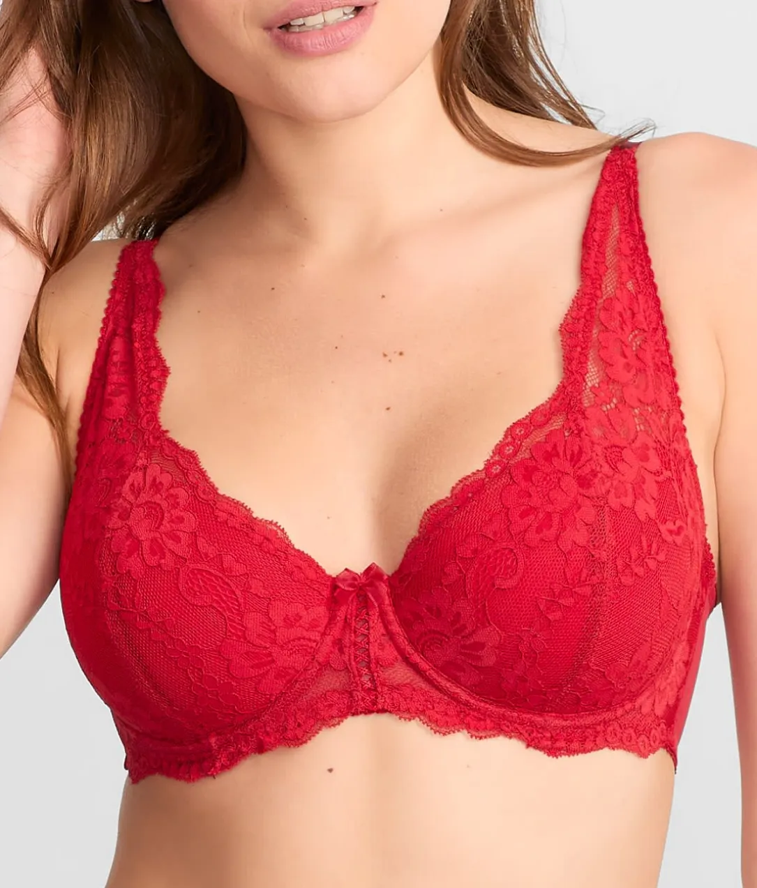 Fleur Lightly Padded High Apex Bra
