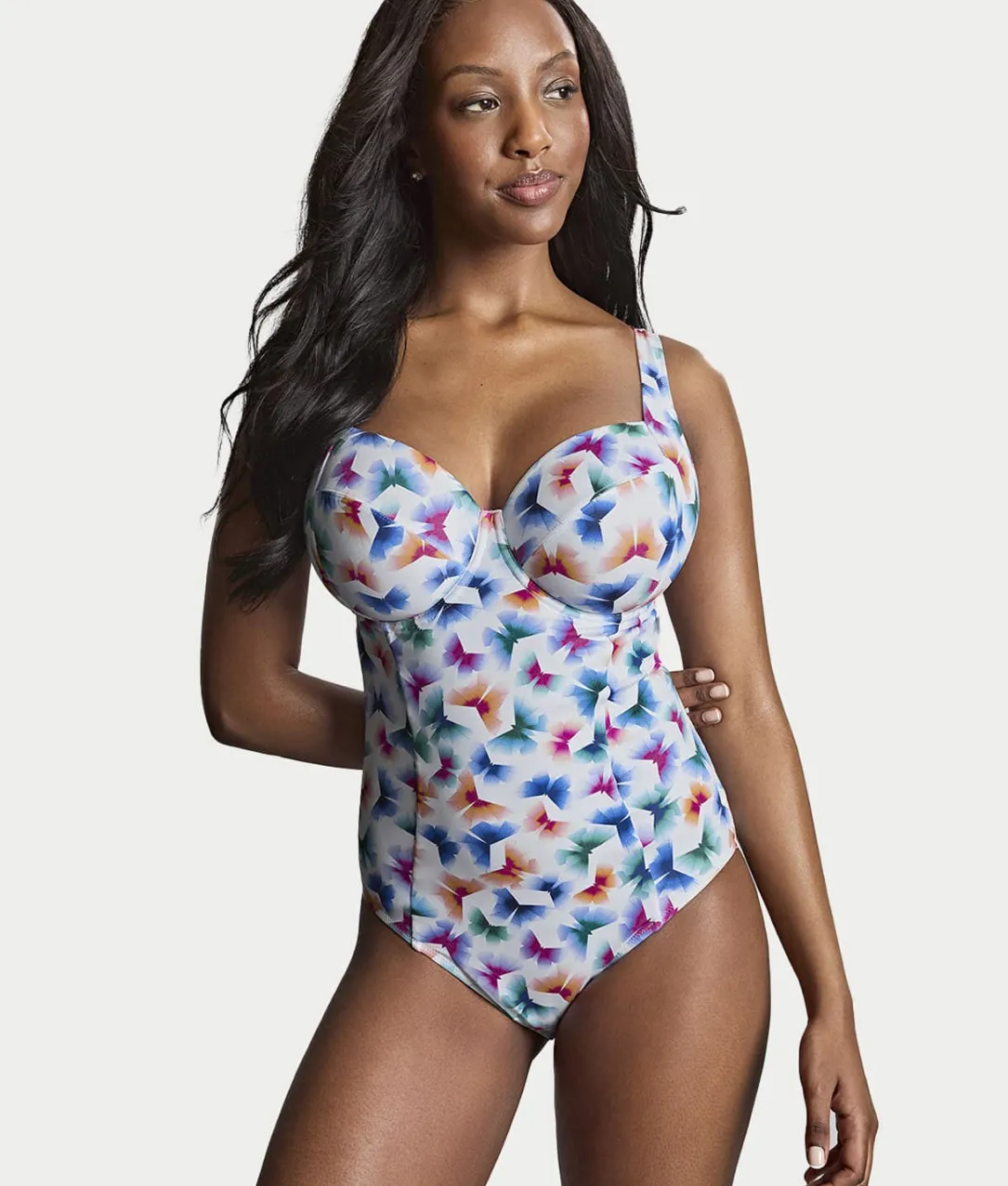 Flutter Paloma Underwire Balcony One-Piece Swimsuit