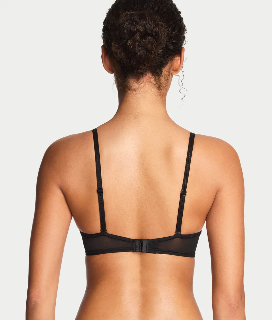Full Transparency Plunge Spacer T-Shirt Bra