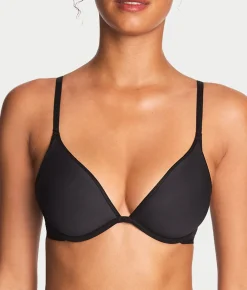 Full Transparency Plunge Spacer T-Shirt Bra