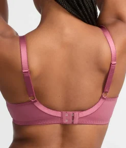 Fusion Lace Padded Plunge Bra