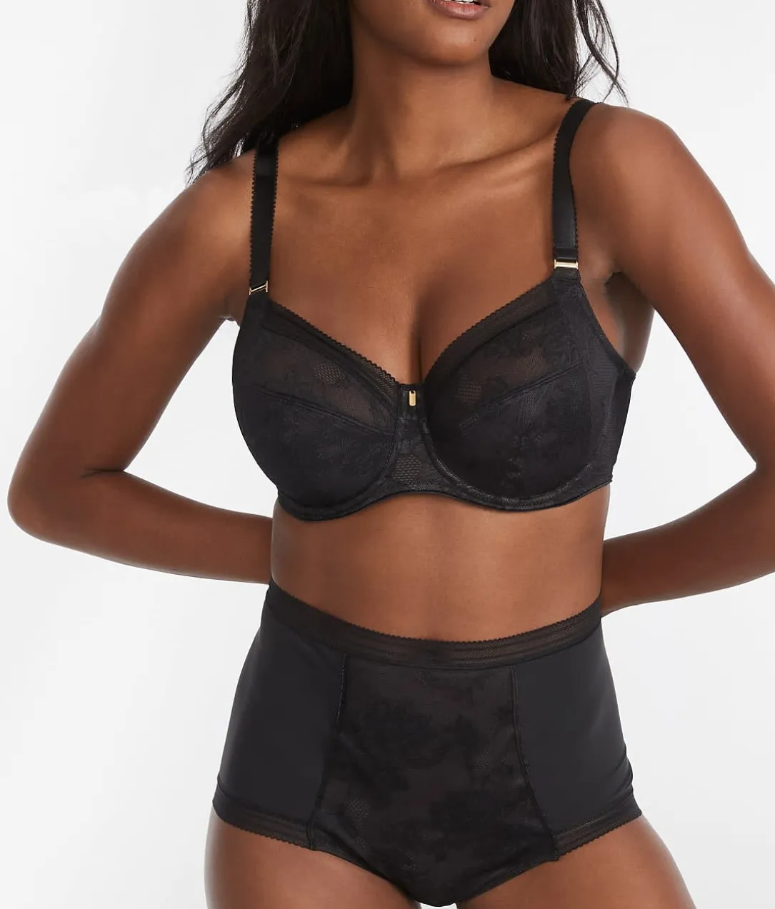 Fusion Lace Side Support Bra