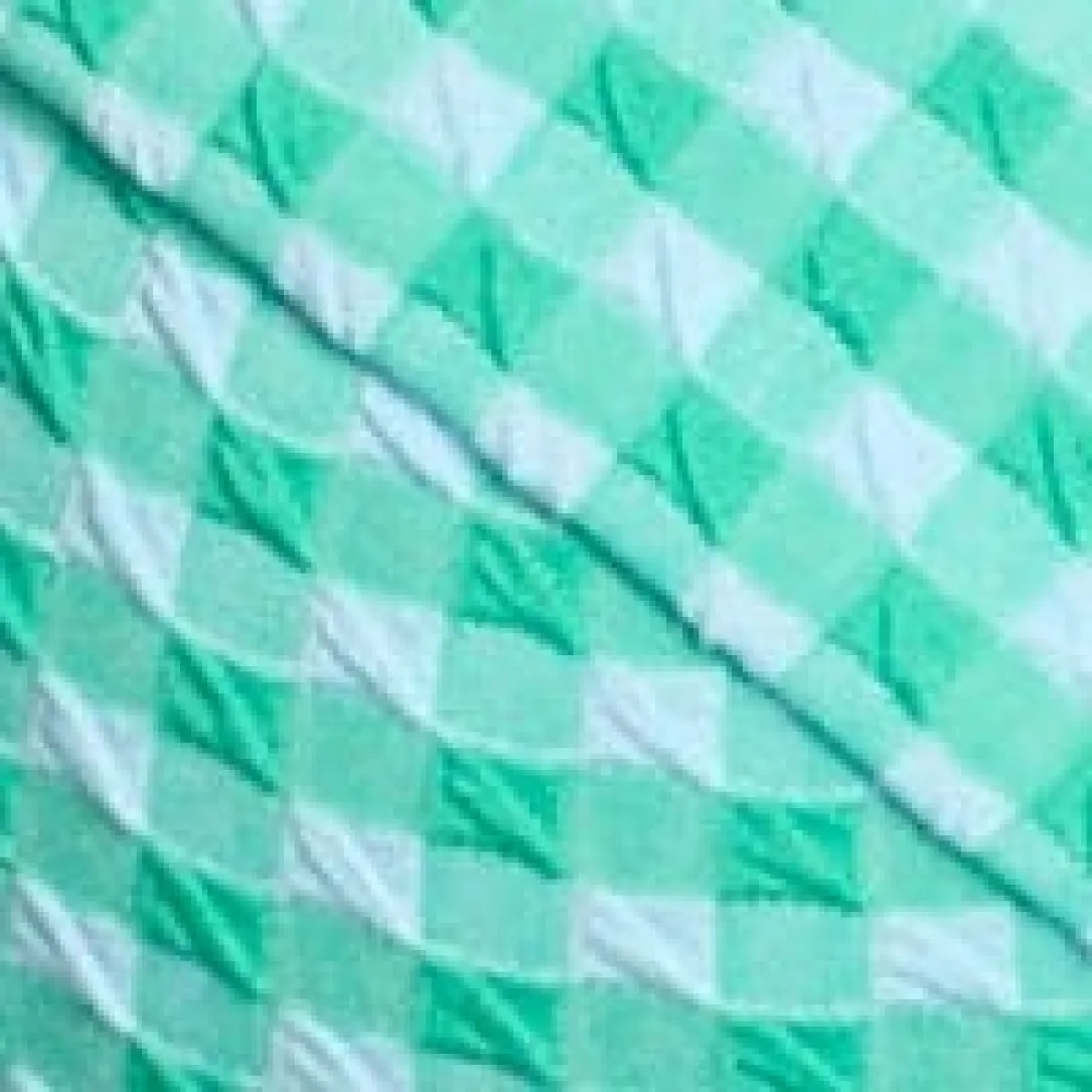 Gingham Iris Underwire Balcony Tankini Top