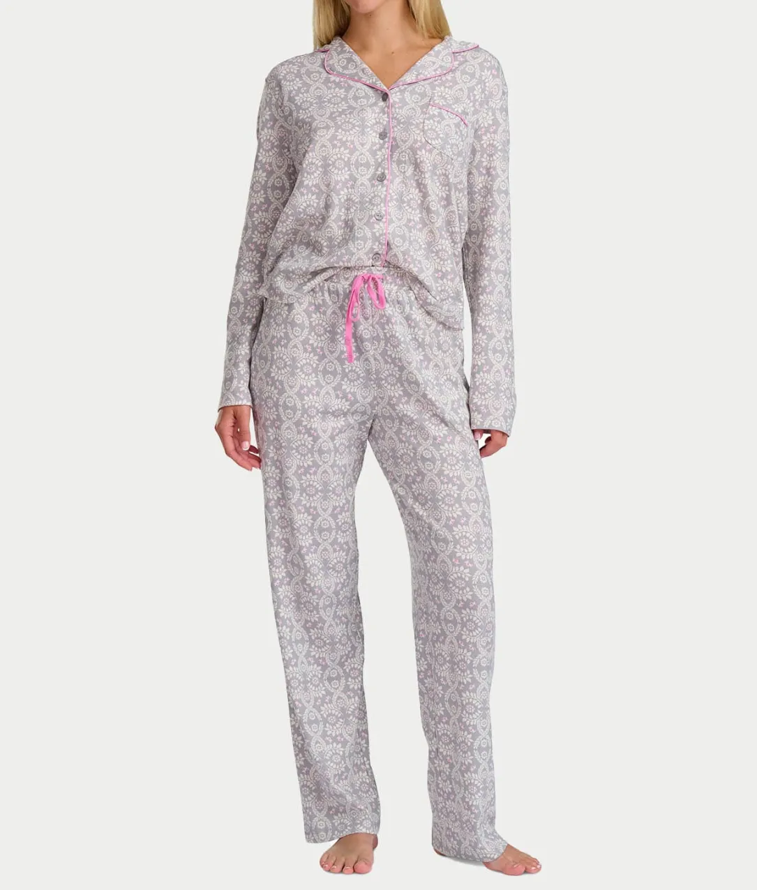 Girlfriend Knit Long Sleeve Pajama Set