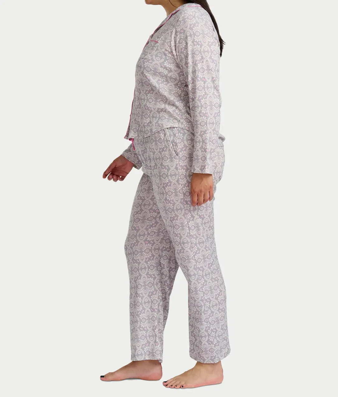 Girlfriend Knit Long Sleeve Pajama Set