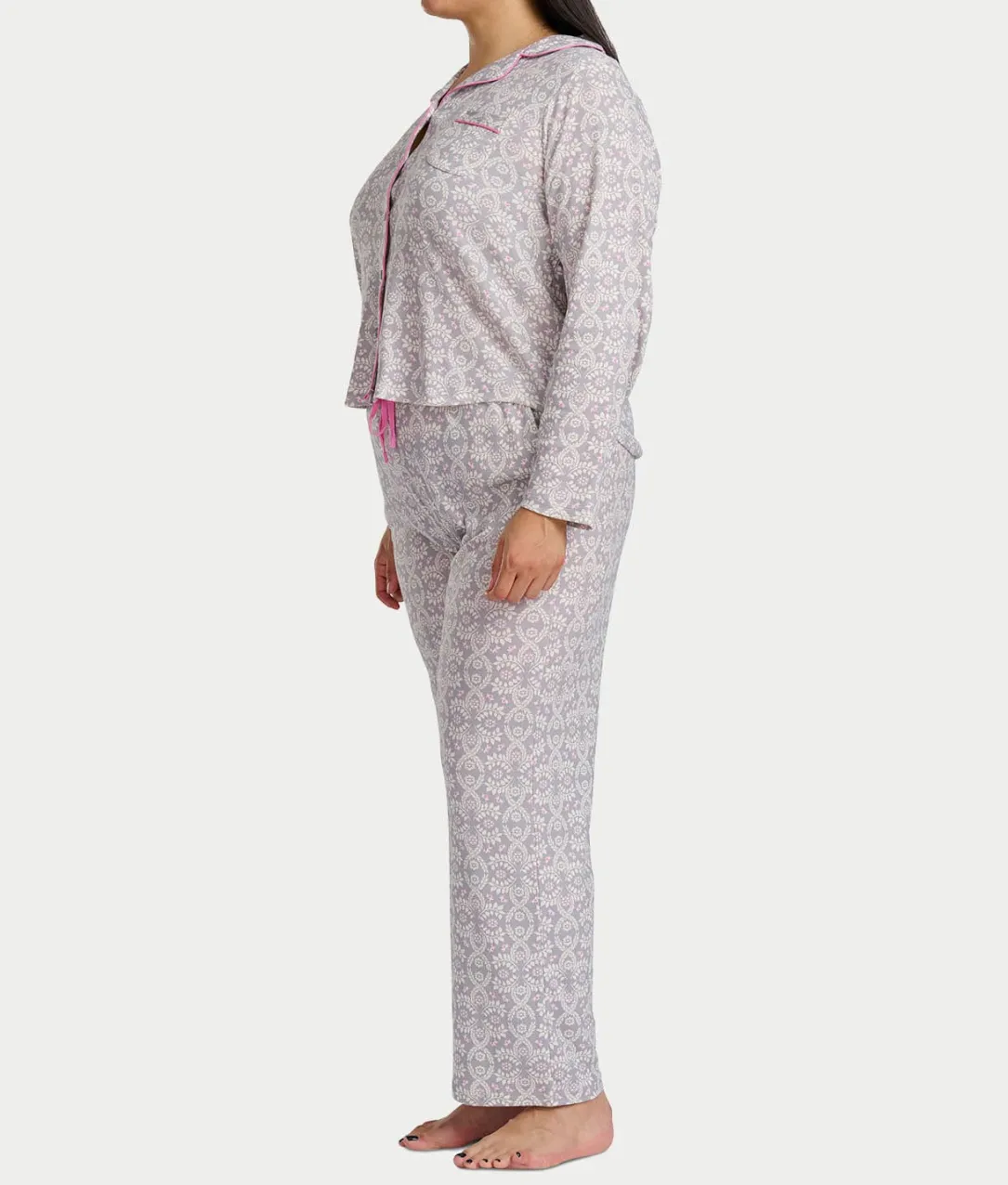 Girlfriend Knit Long Sleeve Pajama Set