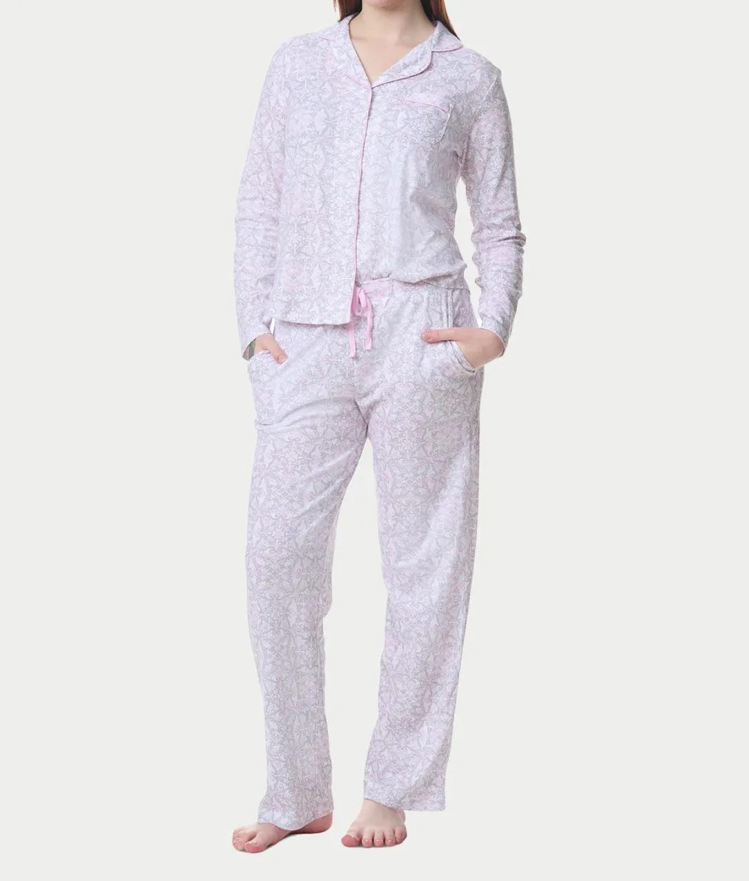 Girlfriend Knit Long Sleeve Pajama Set