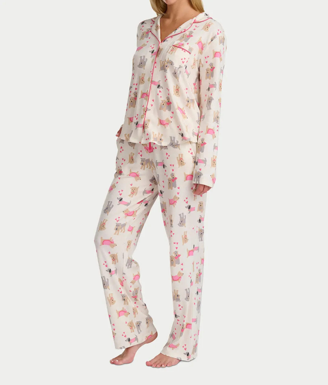 Girlfriend Knit Long Sleeve Pajama Set