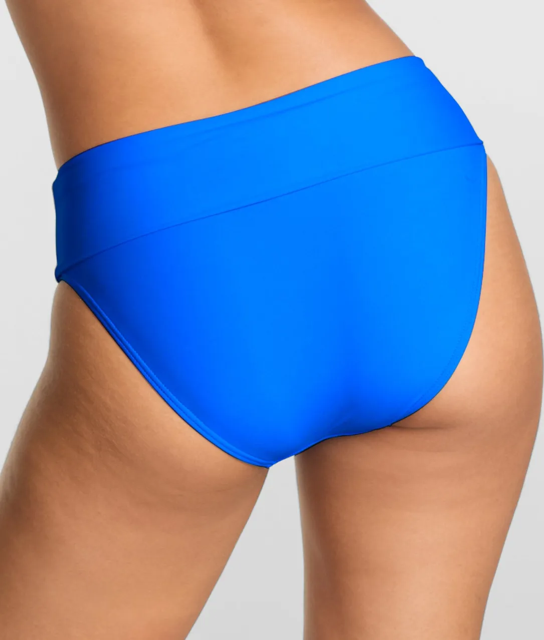 Hannah Fold-Over High-Waist Bikini Bottom