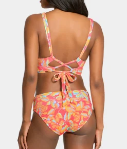 Hannah Fold-Over High-Waist Bikini Bottom