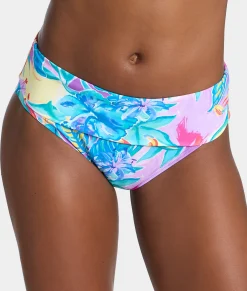 Hannah Fold-Over High-Waist Bikini Bottom